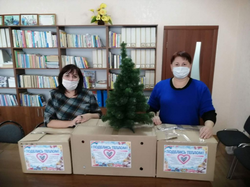 Молодежный отдел Донецкого округа и молодежный духовно-просветительский родительский клуб «Свет добра» приняли участие в городской благотворительной акции «Поделись теплом!»