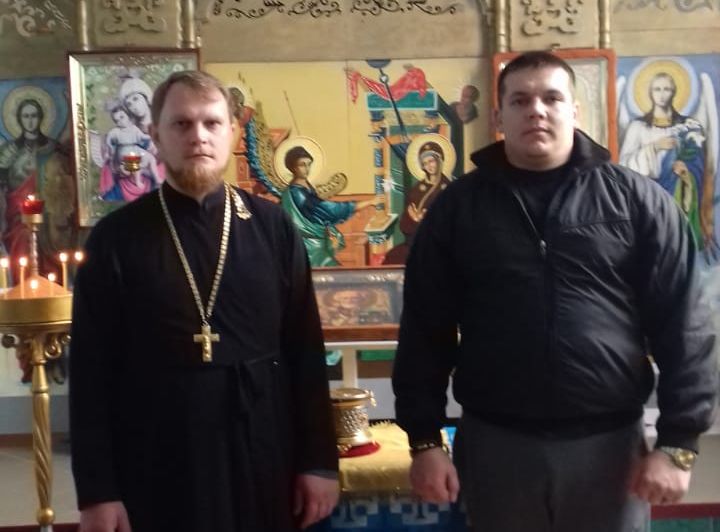 Благочинный Зверево-Никольского округа иерей Димитрий Дяур посетил исправительную колонию № 1 п. Трудовой