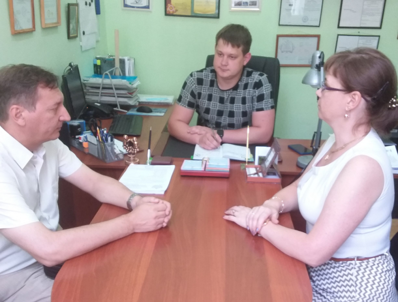 Встреча епархиального древлехранителя с директором шахтинского краеведческого музея