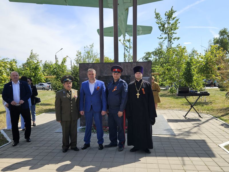 Иерей Димитрий Дяур принял участие в митинге, посвященном Победе в Великой Отечественной войне