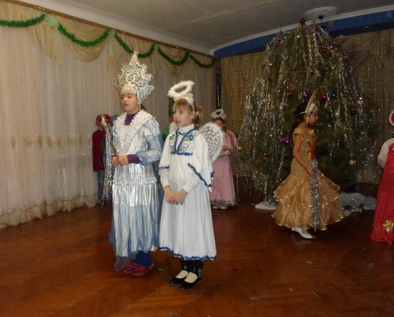Детский сад пос. Аюта. Рождественский утренник