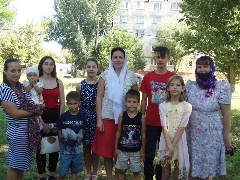 В воскресной школе «Радость» при храме в честь Почаевской иконы Божией Матери г. Каменск-Шахтинский прошло занятие о добре и зле