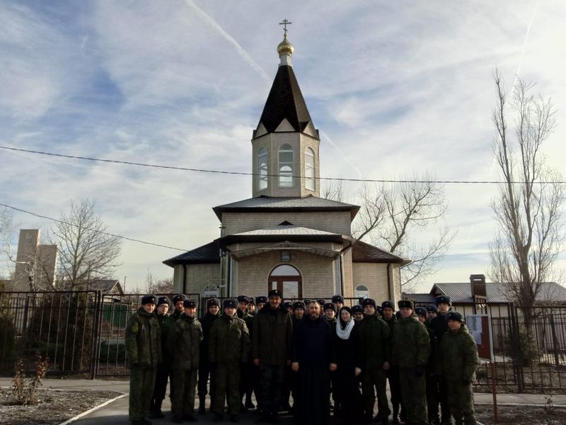 Военнослужащие 163 танкового полка совершили паломническую поездку