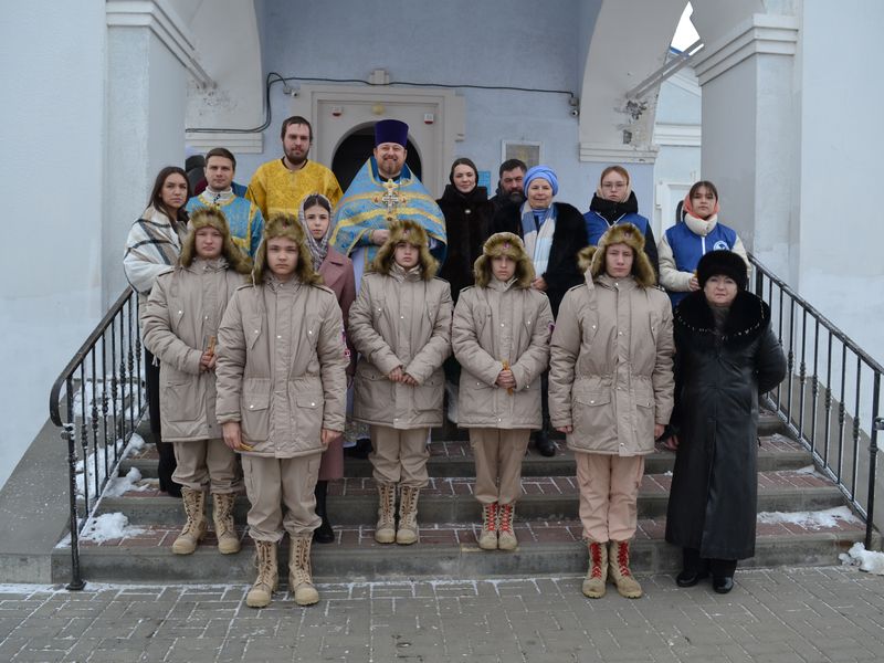 Встреча в День православной молодежи в Донском храме Новошахтинска