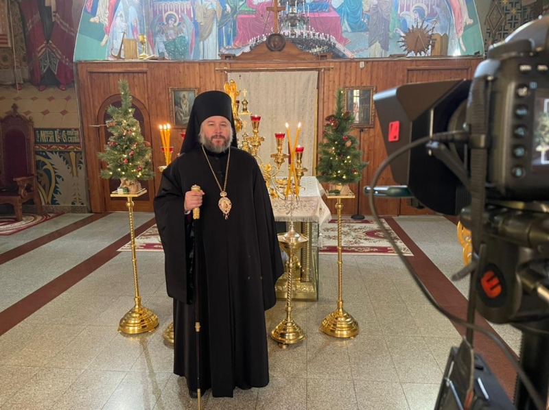 Поздравление епископа Шахтинского и Миллеровского Симона с Рождеством Христовым