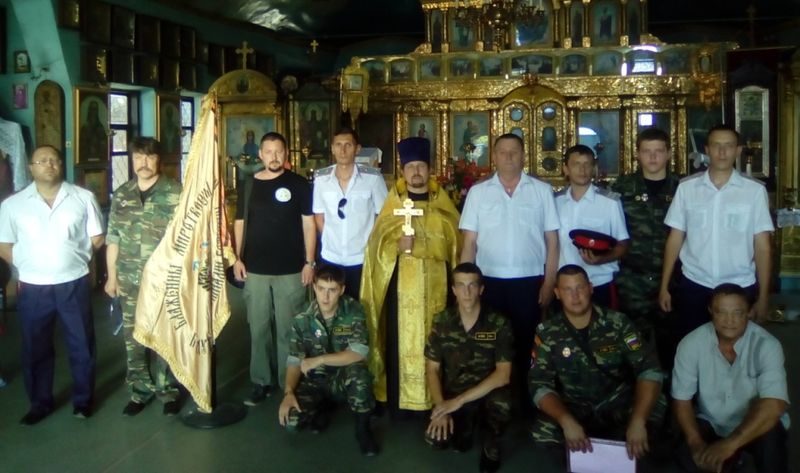 Верстание в казаки состоялось в храме Покрова Пресвятой Богородицы г. Шахты