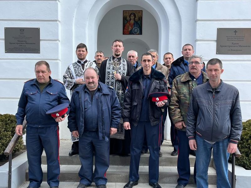 В храме Архистратига Михаила молитвенно почтили память донского атамана Якова Бакланова