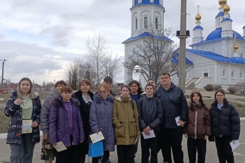 Встреча и беседа с добровольцами в Донском храме Новошахтинска.