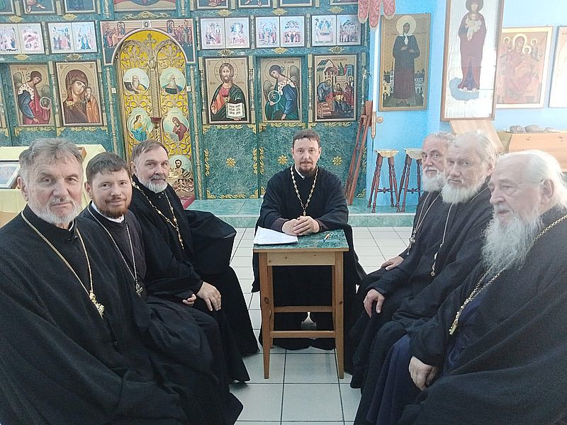 Собрание духовенства прошло в Верхнедонском округе