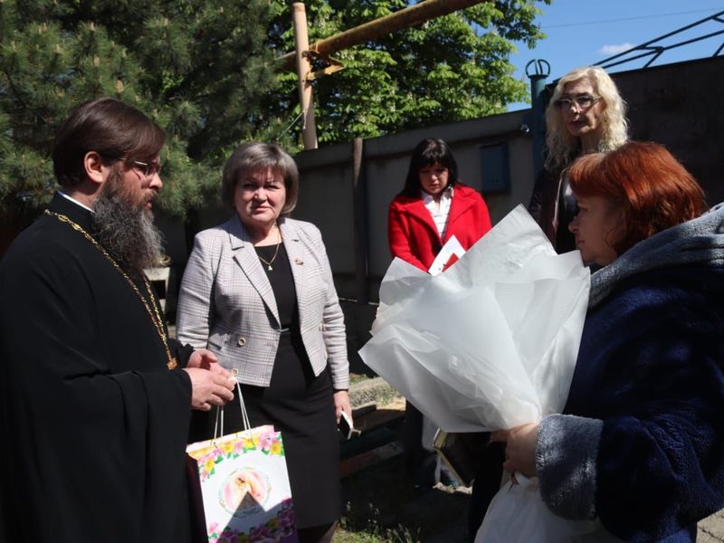 Посещение семей погибших участников СВО в день Радоницы