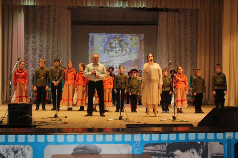 В станице Вешенской состоялся большой праздничный концерт, посвященный празднику Пасхи
