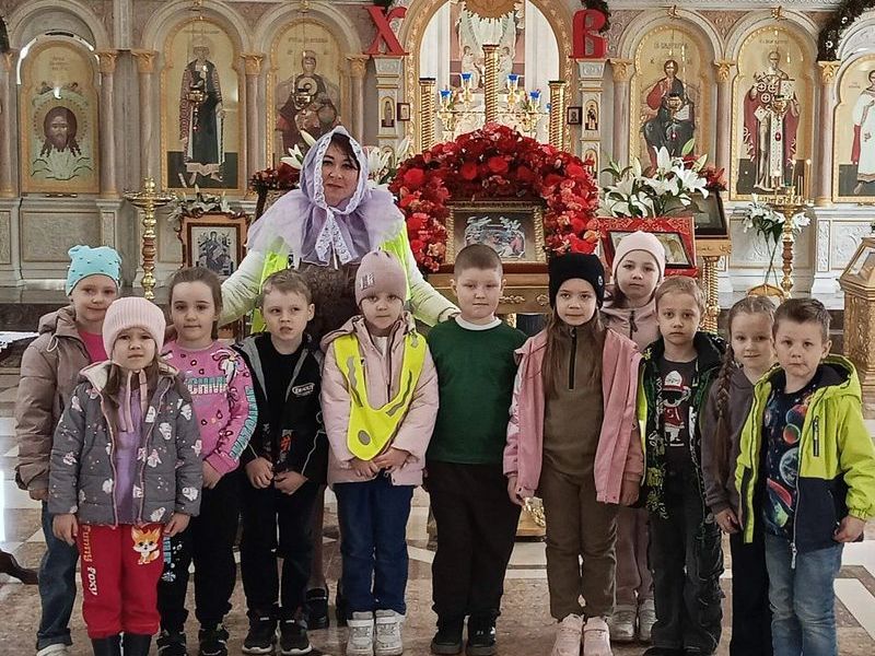 В детском саду «Соловушка» прошёл пасхальный утренник «Откуда пришёл праздник Пасхи»