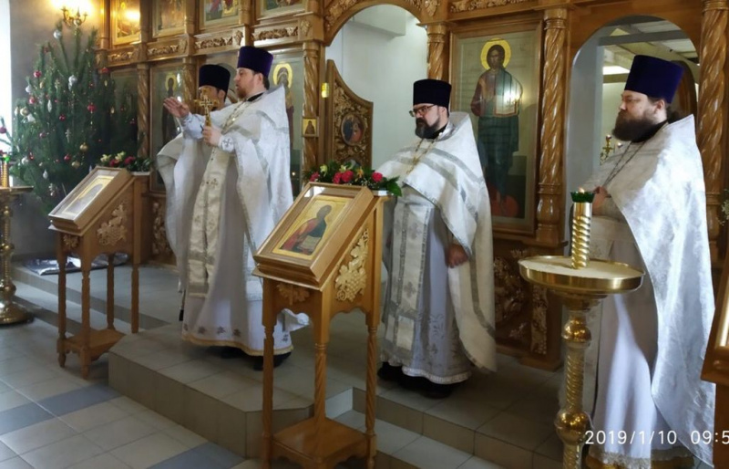В храме Донской иконы Божией Матери молитвенно почтили день памяти преставления иеромонаха Серафима (Калинина)