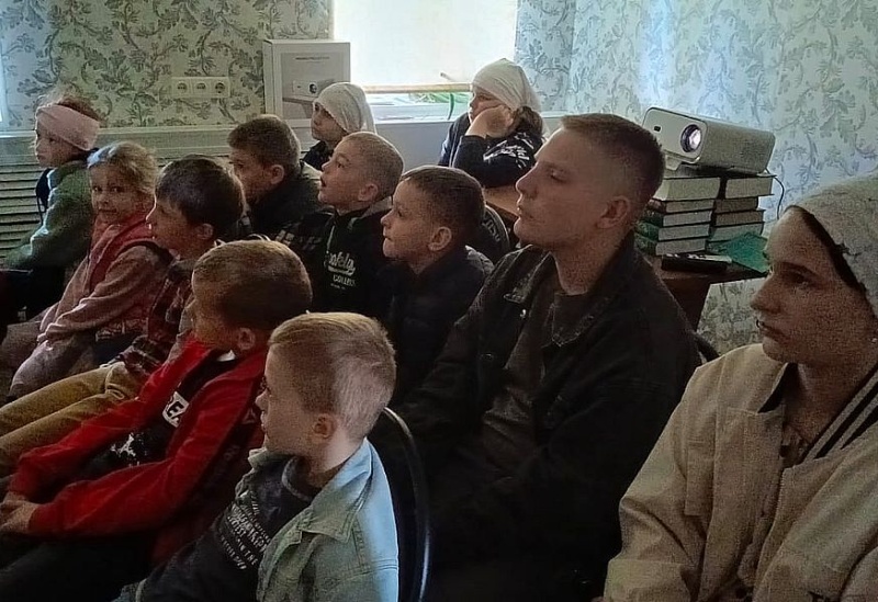 В воскресной школе Свято-Андреевского прихода состоялся просмотр детского кинофильма