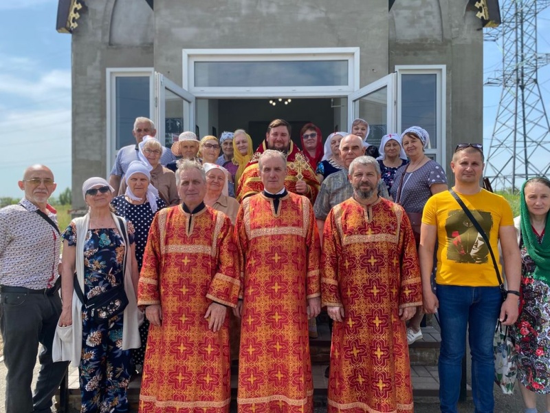 В часовне в честь святого благоверного князя Димитрия Донского г. Донецка совершена Литургия