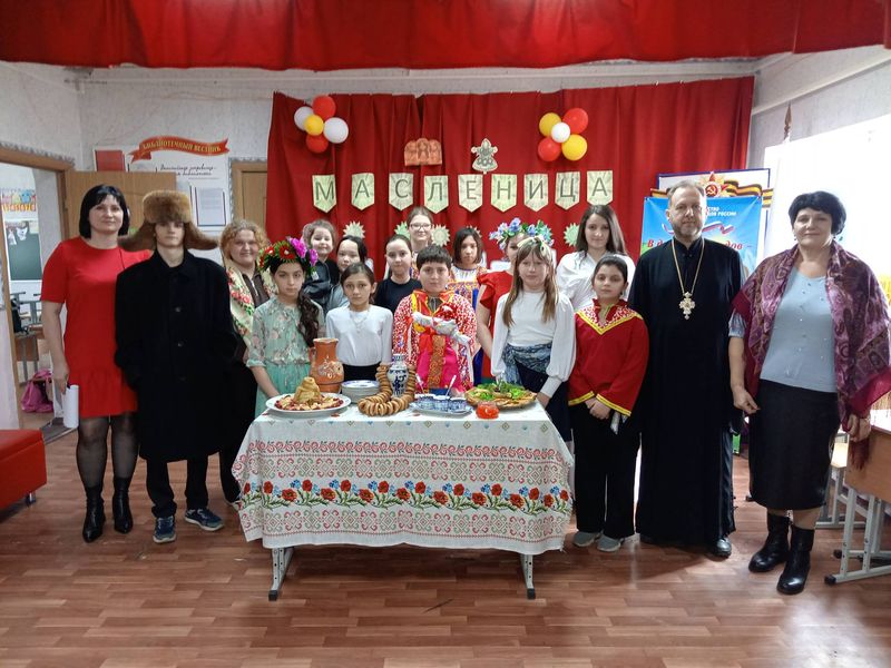 Масленицу и День защитника Отечества отметили в школе хутора Усьмана