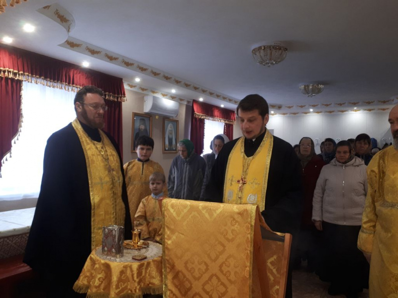 Торжественное освящение церковно-приходского здания состоялось в приходе храма Иоанна Предтечи станицы Боковской