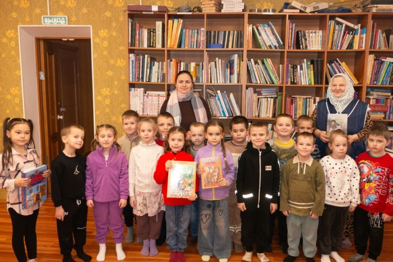 Юные казачата из детского сада «Аксинья» посетили Пятницкое архиерейское подворье