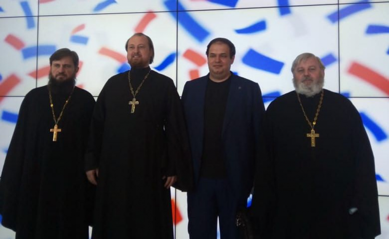 Иерей Евгений Литвиненко в составе делегации Багаевского района принял участие в Региональном форуме по тематике межэтнических отношений