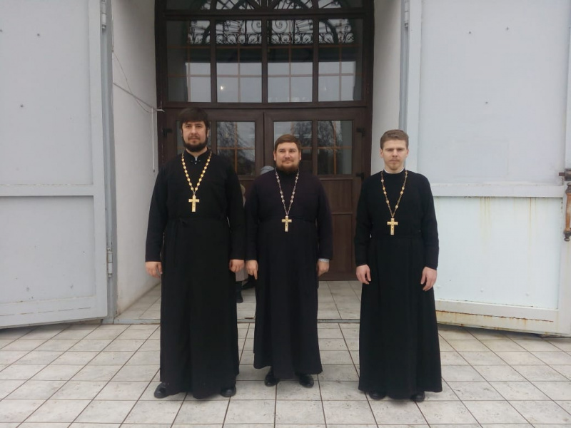 В Свято-Успенском Архиерейском подворье города Донецка состоялось собрание духовенства Донецкого благочиния