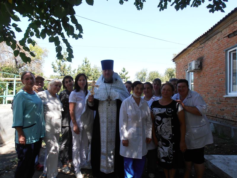 Праздник Преображения Господня в туберкулезном диспансере