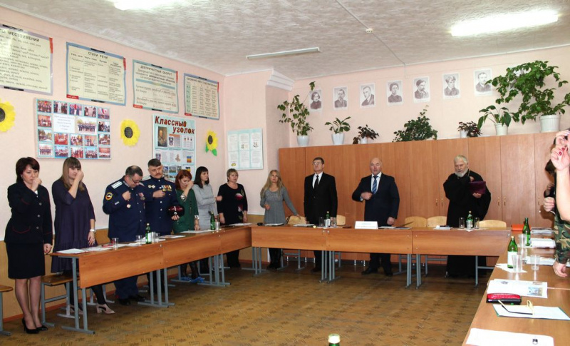 Иерей Олег Бурлаков принял участие в собрании Координационного совета по поддержке развития казачества на территории г. Гуково