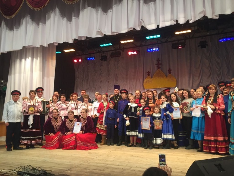 В станице Базковской прошел III Фестиваль православной казачьей культуры и творчества Верхне-Донского казачьего округа, посвященный празднику Сретению Господня