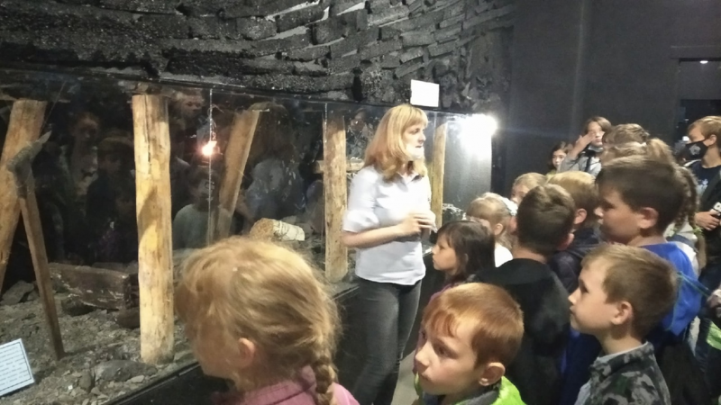 Воспитанники проекта «Учебный театр «Воскресение» – инклюзивная мастерская» посетили Музей шахтерского труда г. Гуково