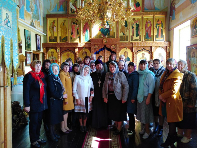 В храме Владимирской иконы Божией Матери х. Можаевка прошел семинар методического объединения для преподавателей основ религиозных культур и светской этики в школах в г. Миллерово и Миллеровского района