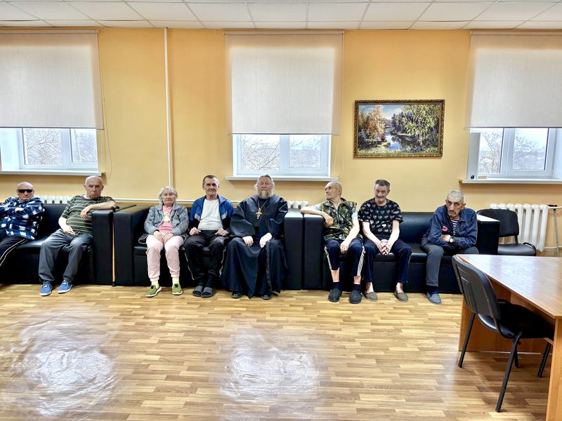 Посещение постояльцев реабилитационного отделения для граждан пожилого возраста и инвалидов в Обливском районе 