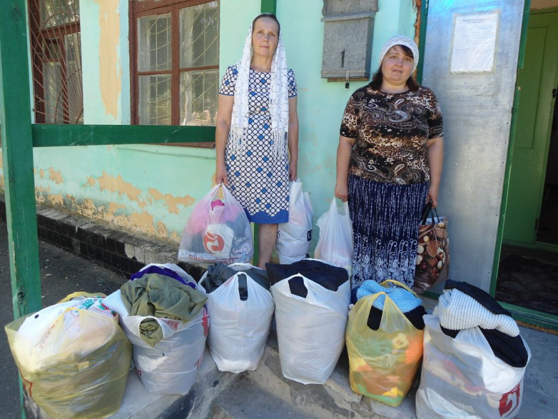 «Любовь и труд человека спасут». Добровольцы «Общины Милосердия» собрали для пациентов наркологического отделения № 2 г. Каменск-Шахтинский вещи и предметы первой необходимости