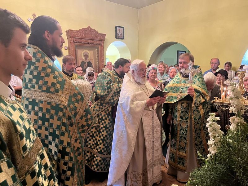В храме святой блаженной Ксении Петербургской торжественно отметили престольный праздник
