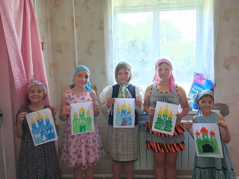 В воскресной школе слободы Позднеевка прошёл урок об устройстве храма