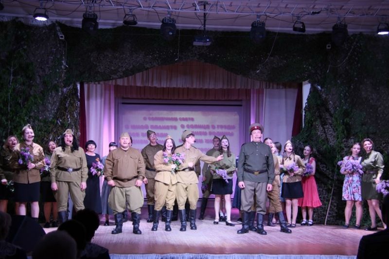 В Чертковском районе прошёл концерт «От героев былых времен» в честь Дня Победы