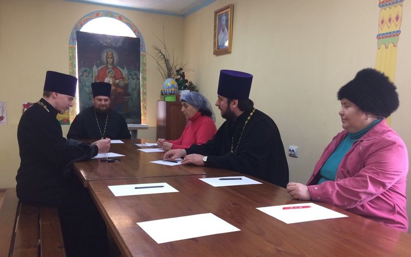 В Державном храме города Донецка состоялось собрание духовенства городского округа