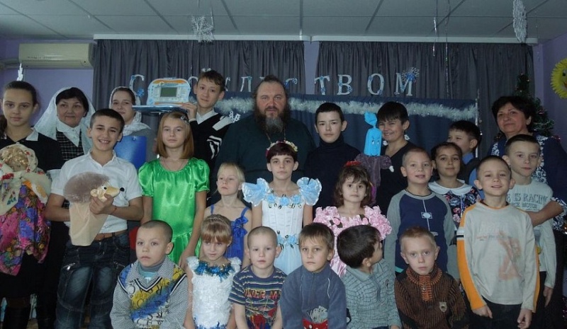 Рождественский спектакль в п. Тарасовский