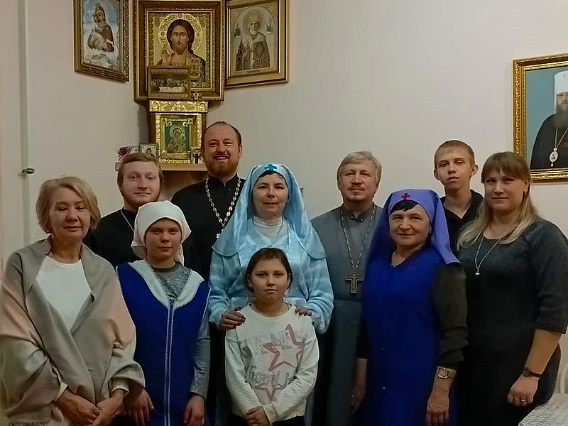 Встреча духовников и сестер милосердия Казанского и Донского храмов