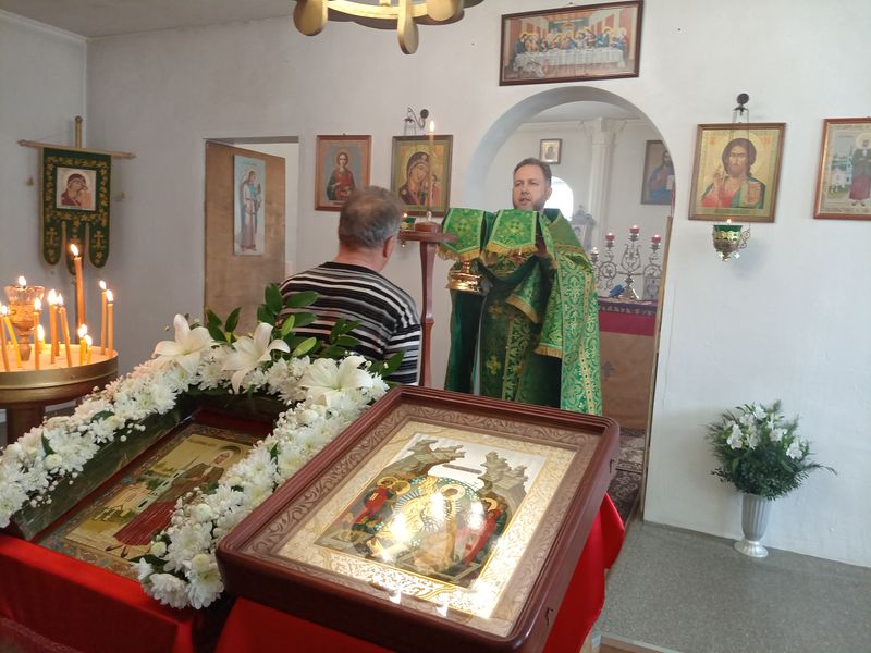 Престольный праздник в храме святой блаженной Ксении Петербургской