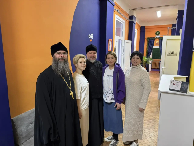 Епископ Симон посетил благотворительный центр «Финист» в Шахтах