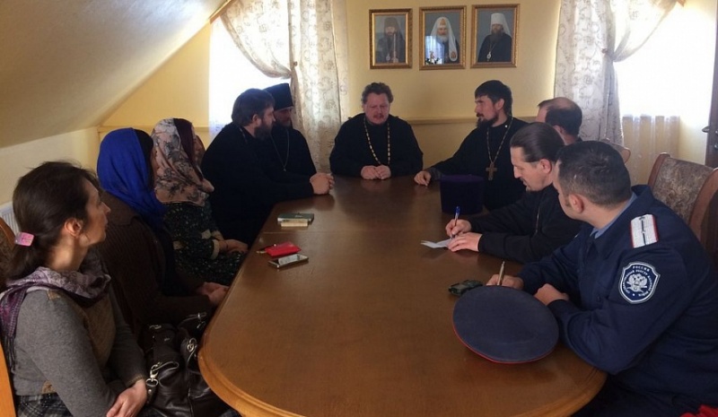 В городе Шахты состоялось собрание помощников благочинного Александровск-Грушевского округа