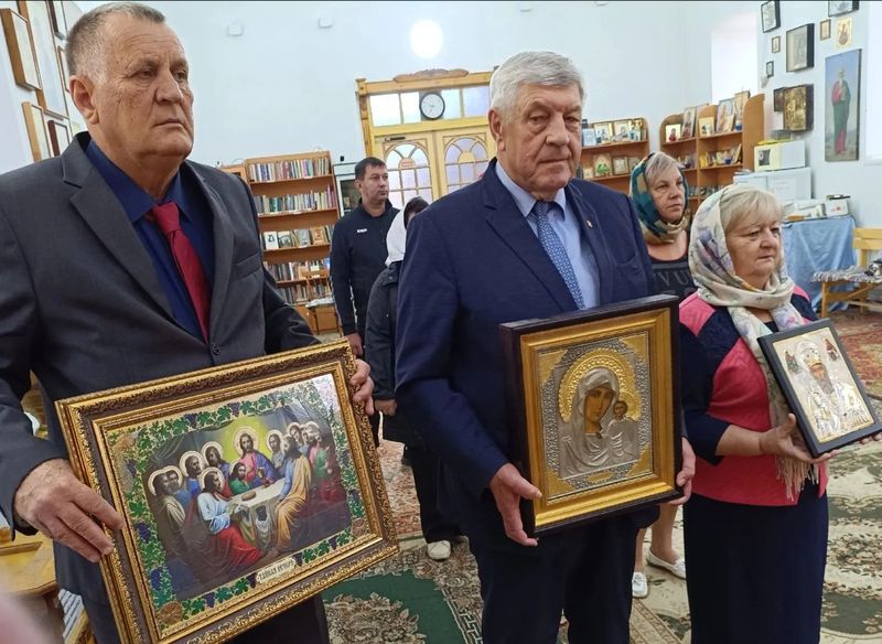 Благотворительный дар храму Успения Пресвятой Богородицы села Алексеевка