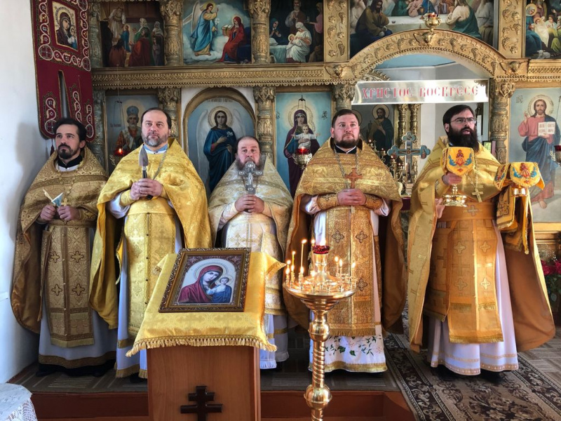 Состоялось соборное богослужение Донецкого и Тарасовского благочиний