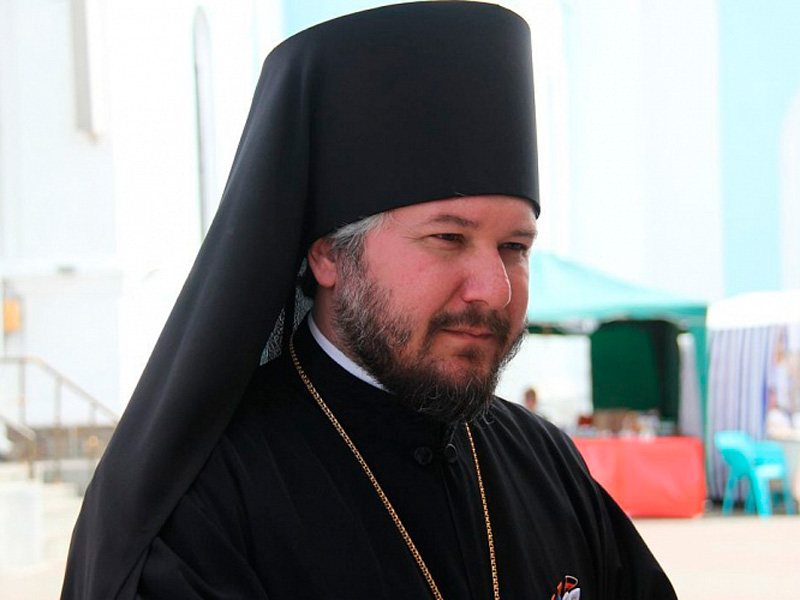 Преосвященнейший епископ Симон принял участие в открытии Международной православной выставки-ярмарки «Торжество Православия» на подворье Покровского кафедрального собора г. Шахты