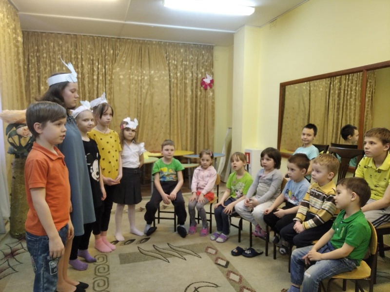 Праздник «Благовещение Пресвятой Богородицы» в детском приюте «Огонек» п. Каменоломни