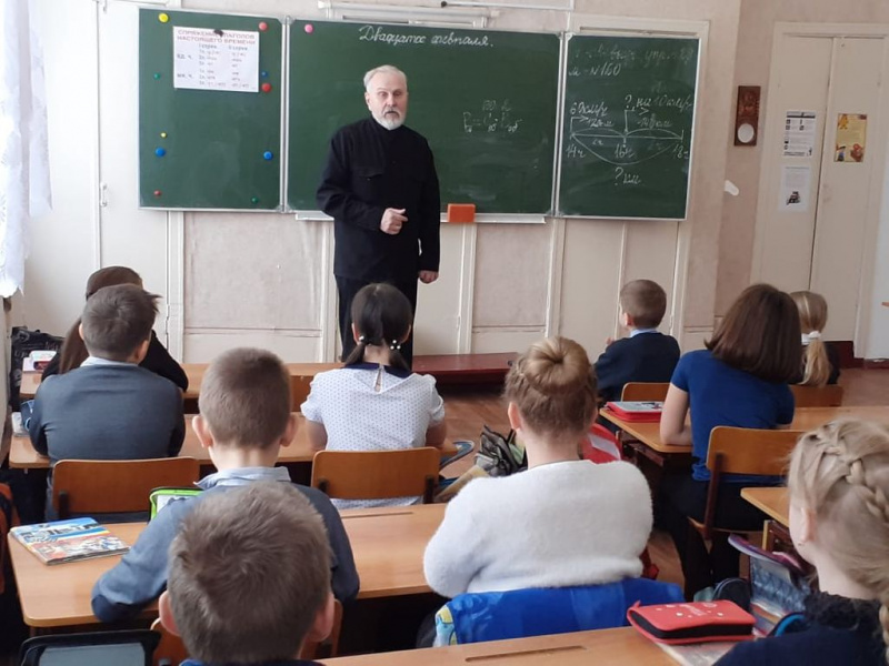 Сретенская миссионерская встреча с учениками четвертого класса средней школы №4