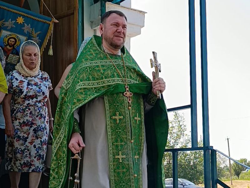 В хуторе Ягодинка Октябрьского района  встретили престольный праздник