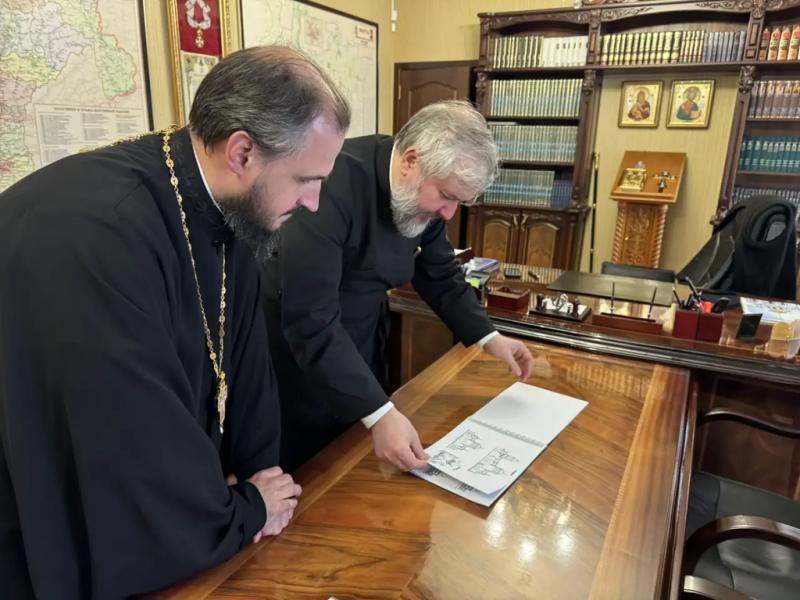 Преосвященнейший Симон благословил строительство нового храма в честь святой мученицы Татианы в Новошахтинске