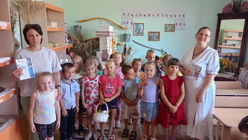 Тематическая встреча, посвящённая православным праздникам августа, в детском саду «Улыбка»