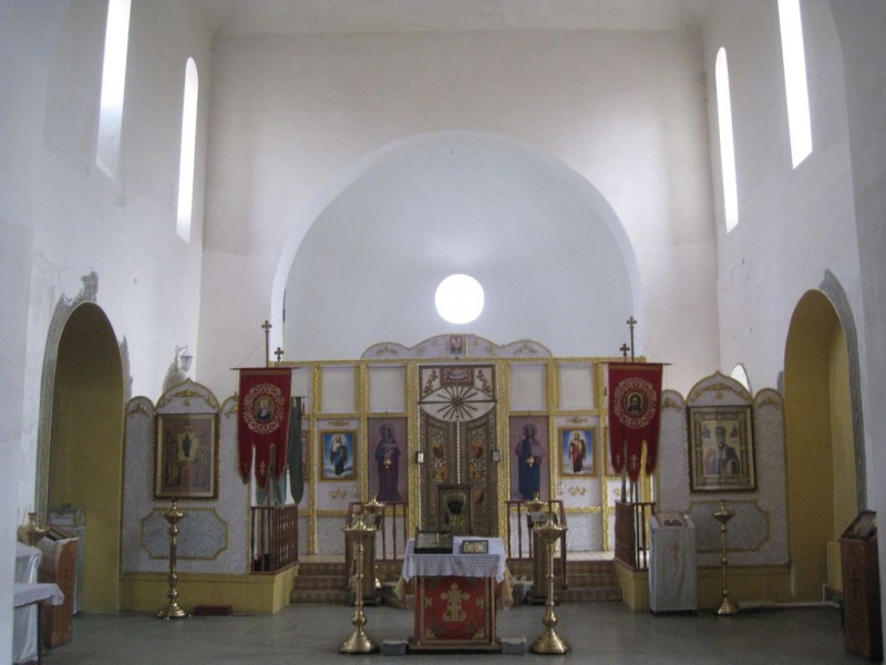 В Никольском храме пос. Аютинский г. Шахты после реконструкции открыты своды храма