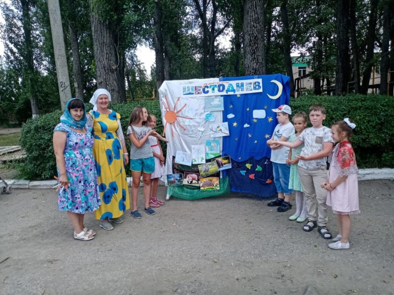 В лагере дневного пребывания «Шестоднев» при воскресной школе Свято-Пантелеимоновского прихода г. Гуково закончилась первая смена